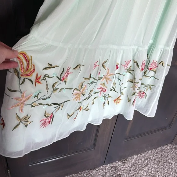 Adrianna Papell NWT Boho Maxi Dress Size‎ 16 - Picture 3 of 12